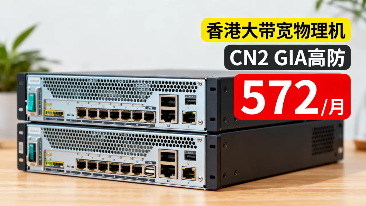 香港大带宽物理机572元/月值得入手吗，香港CN2 GIA高防服务器推荐