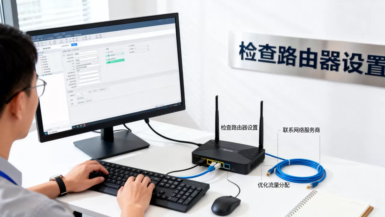 公司网络流量受限怎么办？如何解除网络限速