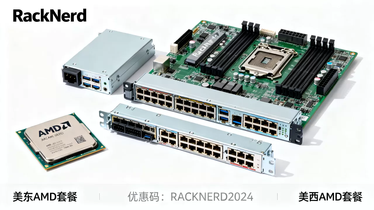 RackNerd美东美西AMD套餐怎么选？RackNerd美国机房优惠码
