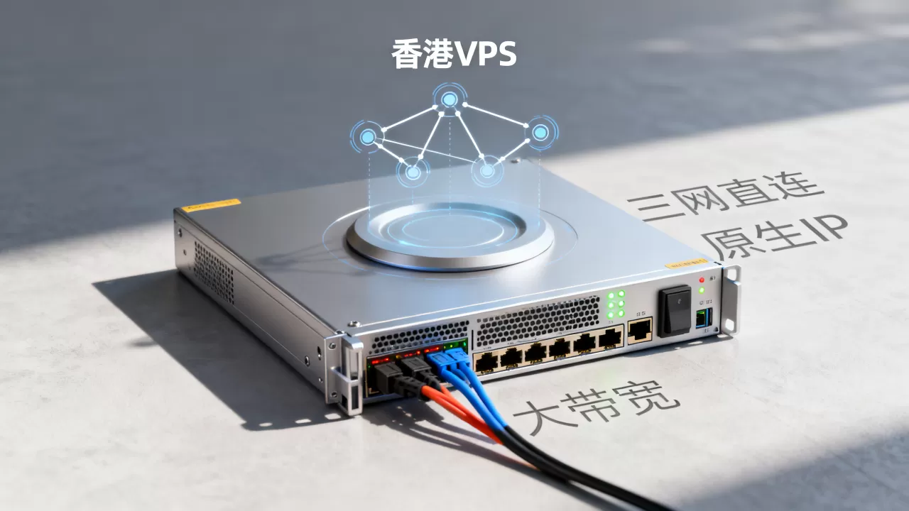 HostYun香港VPS三网直连回国好用吗？香港原生IP大带宽VPS推荐