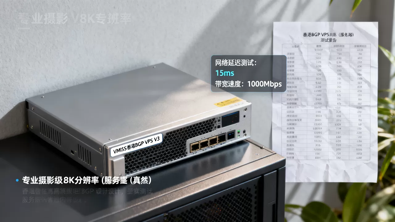 VMISS香港BGP VPS新品V3值得买吗，香港BGP VPS测评