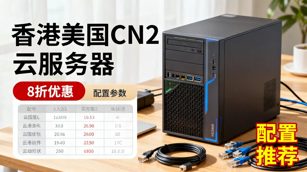 香港美国CN2云服务器8折是真的吗？云服务器租用价格及配置推荐
