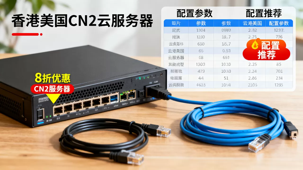 香港美国CN2云服务器8折是真的吗？云服务器租用价格及配置推荐