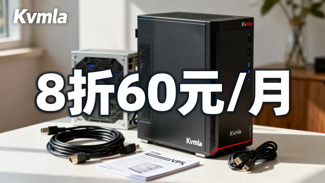 Kvmla国外VPS主机8折60元/月值得买吗，Kvmla国外VPS主机评测