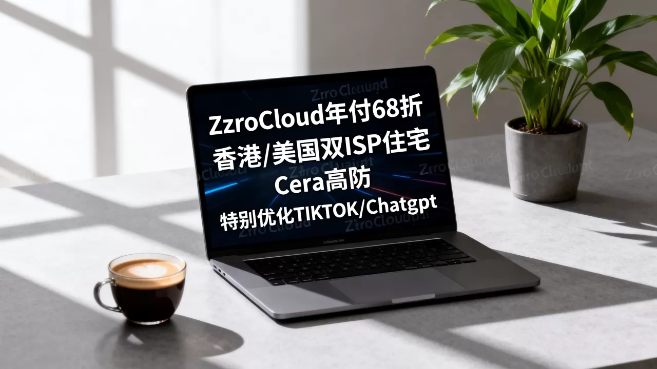 ZoroCloud年付68折,有香港/美国双ISP住宅/Cera高防,特别优化TIKTOK/Chatgpt