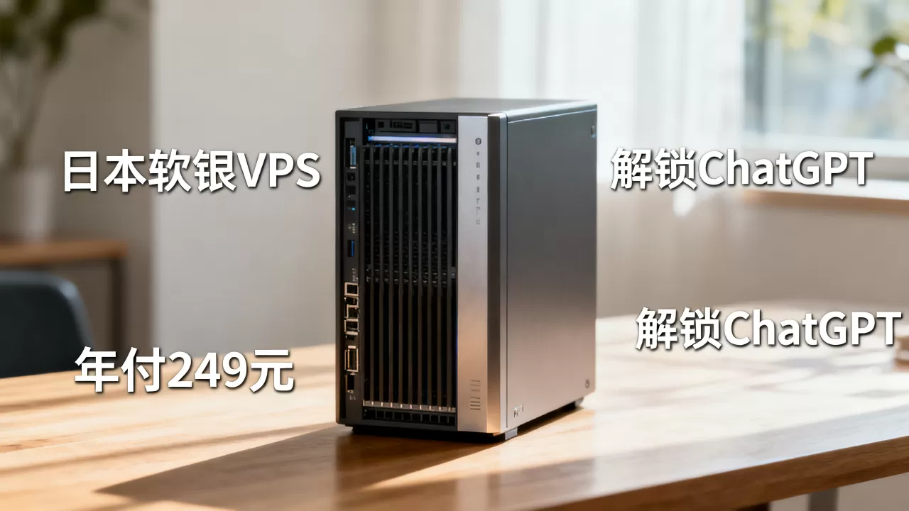 六六云日本软银VPS年付249元能解锁ChatGPT吗，日本VPS推荐