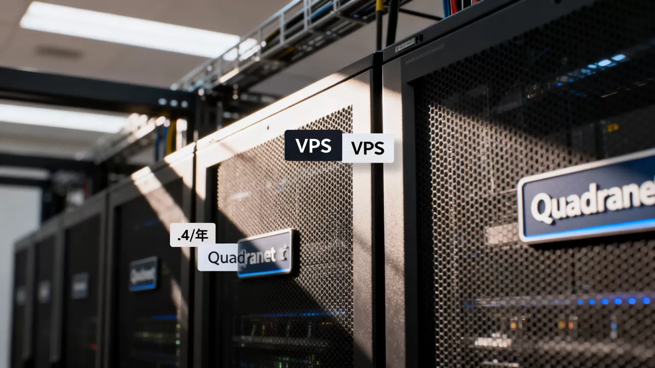HostDare美国VPS四折低至.4/年值得买吗,洛杉矶Quadranet机房评测