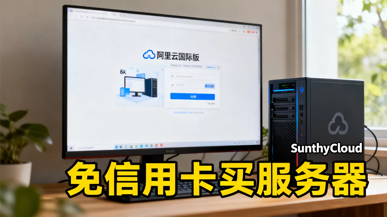 阿里云国际版账号如何注册?SunthyCloud免信用卡买服务器 阿里云国际版账号如何注册?SunthyCloud免信用卡买服务器