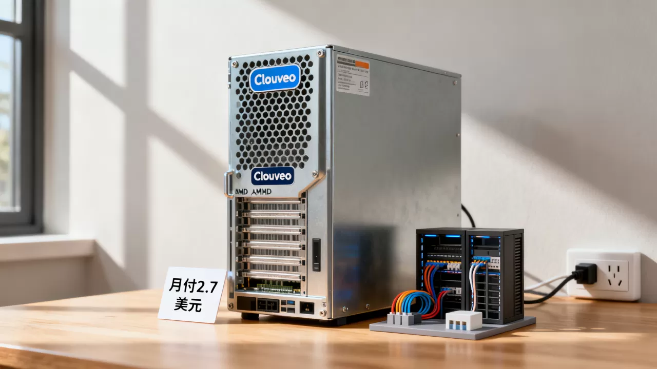 Clouveo荷兰AMD云服务器月付仅2.7美元？哪家机房稳定便宜