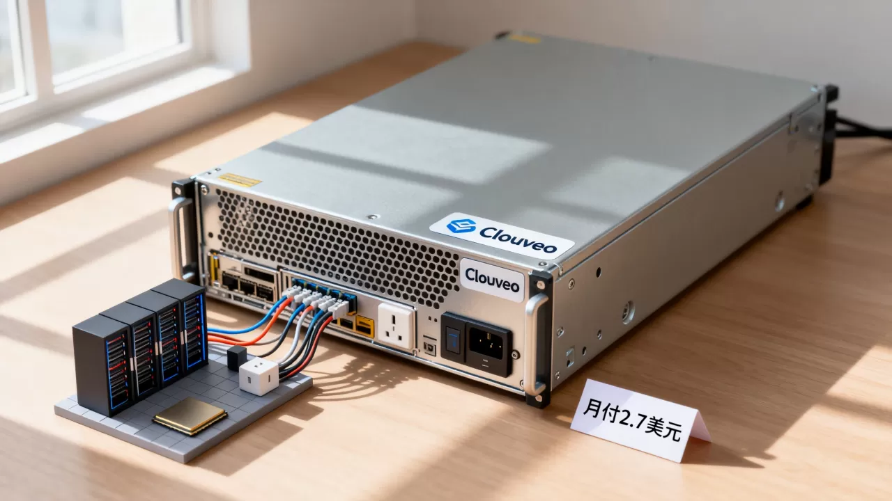 Clouveo荷兰AMD云服务器月付仅2.7美元？哪家机房稳定便宜
