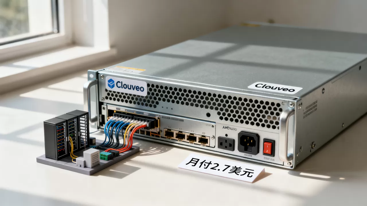 Clouveo荷兰AMD云服务器月付仅2.7美元？哪家机房稳定便宜