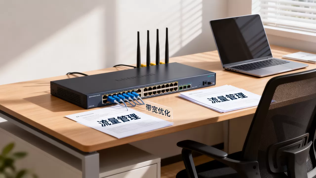 公司网络流量管理怎么做？企业带宽优化方案