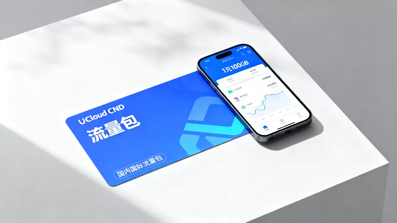 UCloud CDN流量包1元100GB是真的吗？优刻得CDN国内国际流量包最新优惠