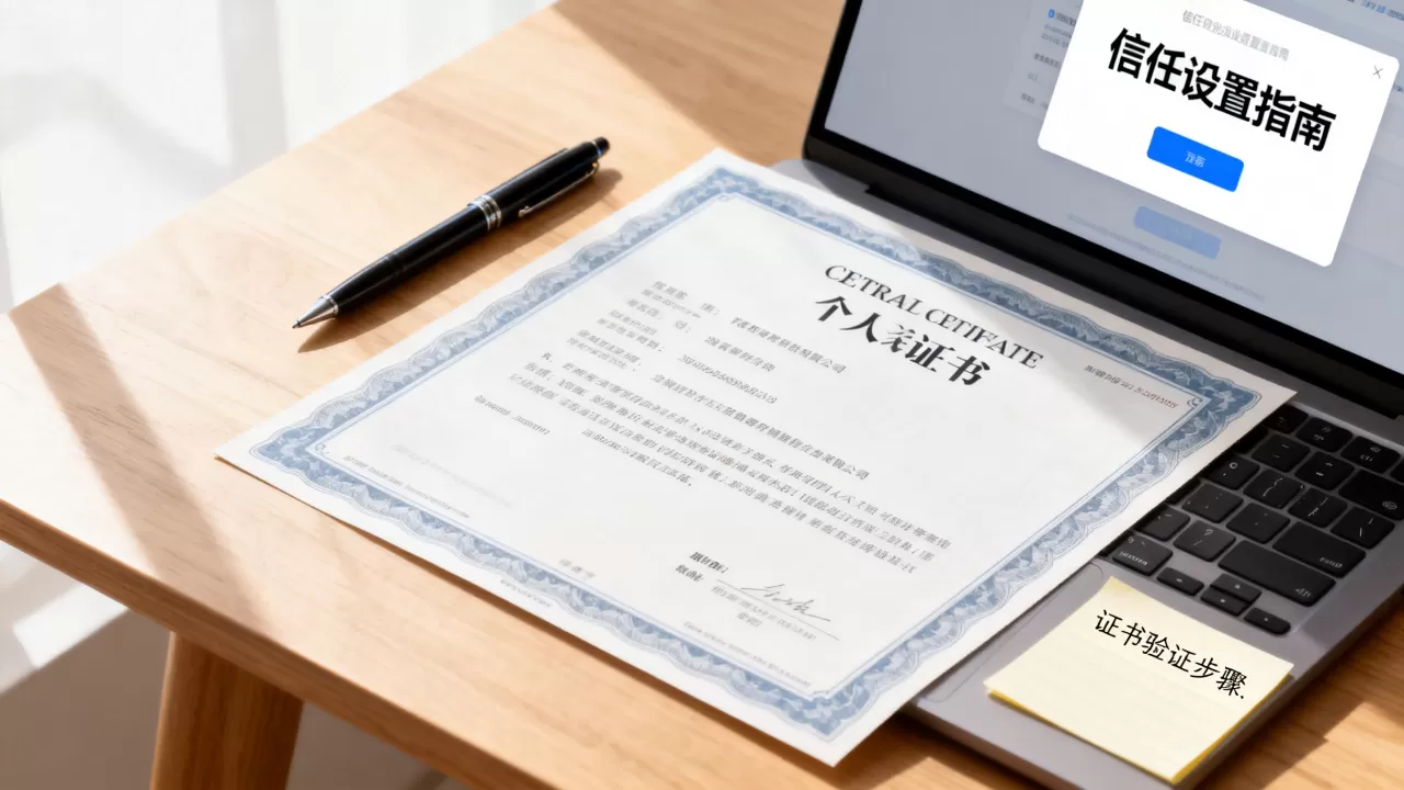 个人证书怎么变成受信任的？证书不受信任怎么办