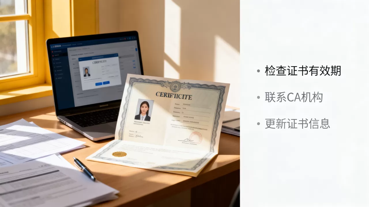 个人证书主题cn异常怎么办？个人证书主题cn异常怎么解决