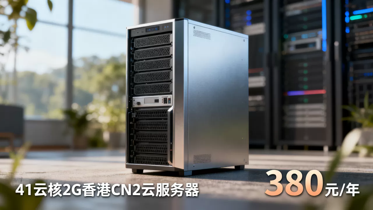 41云2核2G香港CN2云服务器380元/年值得买吗，云服务器租用价格对比