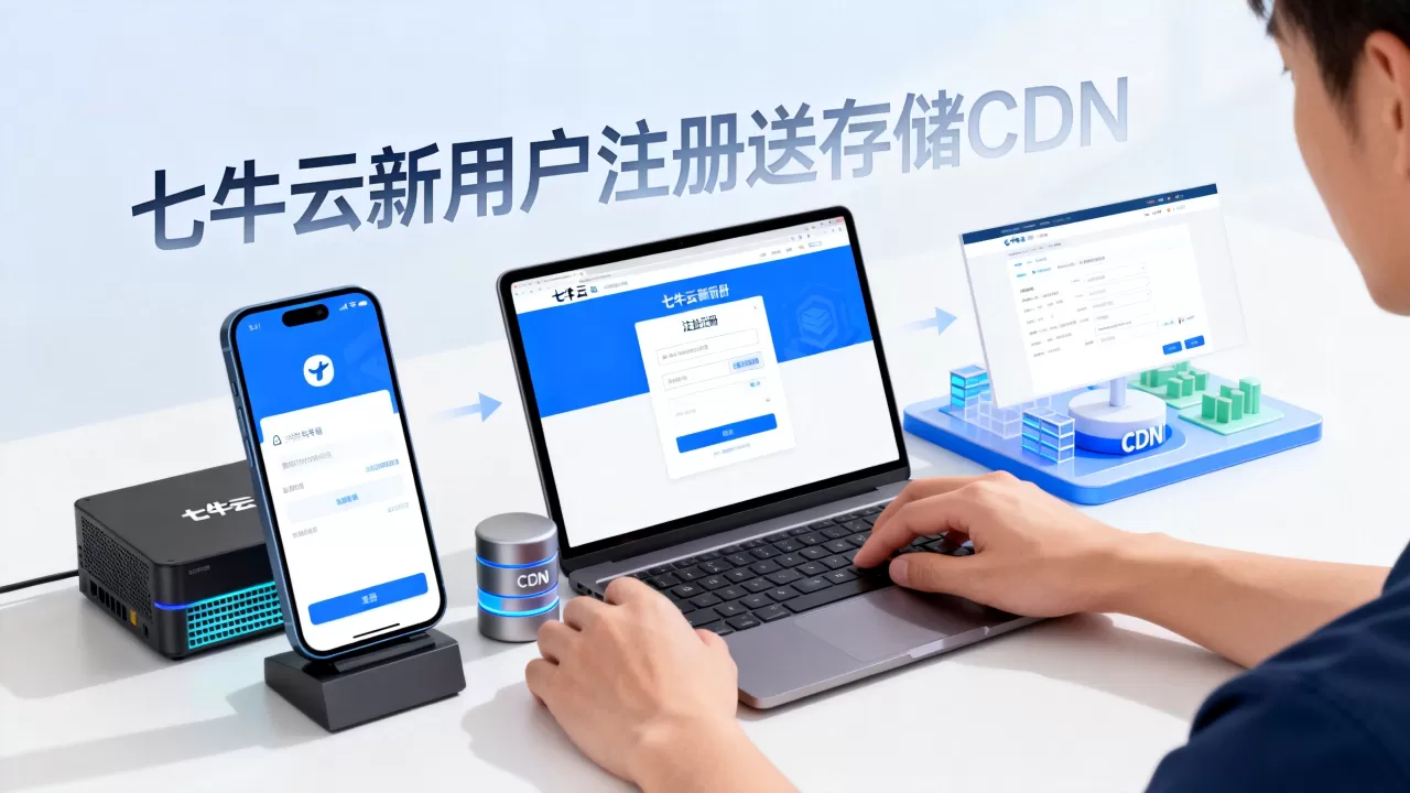 七牛云新用户注册送存储CDN，七牛云新用户注册送存储CDN是真的吗