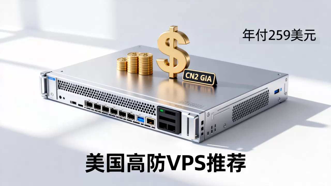 洛杉矶CN2 GIA高防VPS年付259美元值得买吗？美国高防VPS推荐