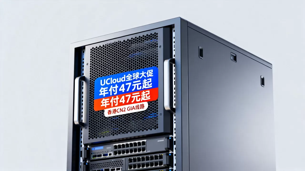 UCloud全球大促年付47元起是真是假？香港CN2 GIA线路稳定性如何
