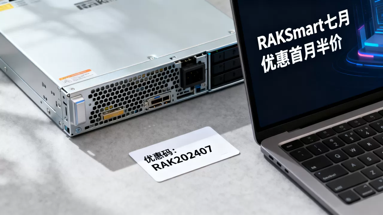RAKsmart七月优惠首月半价是真的吗？RAKsmart服务器优惠码怎么领