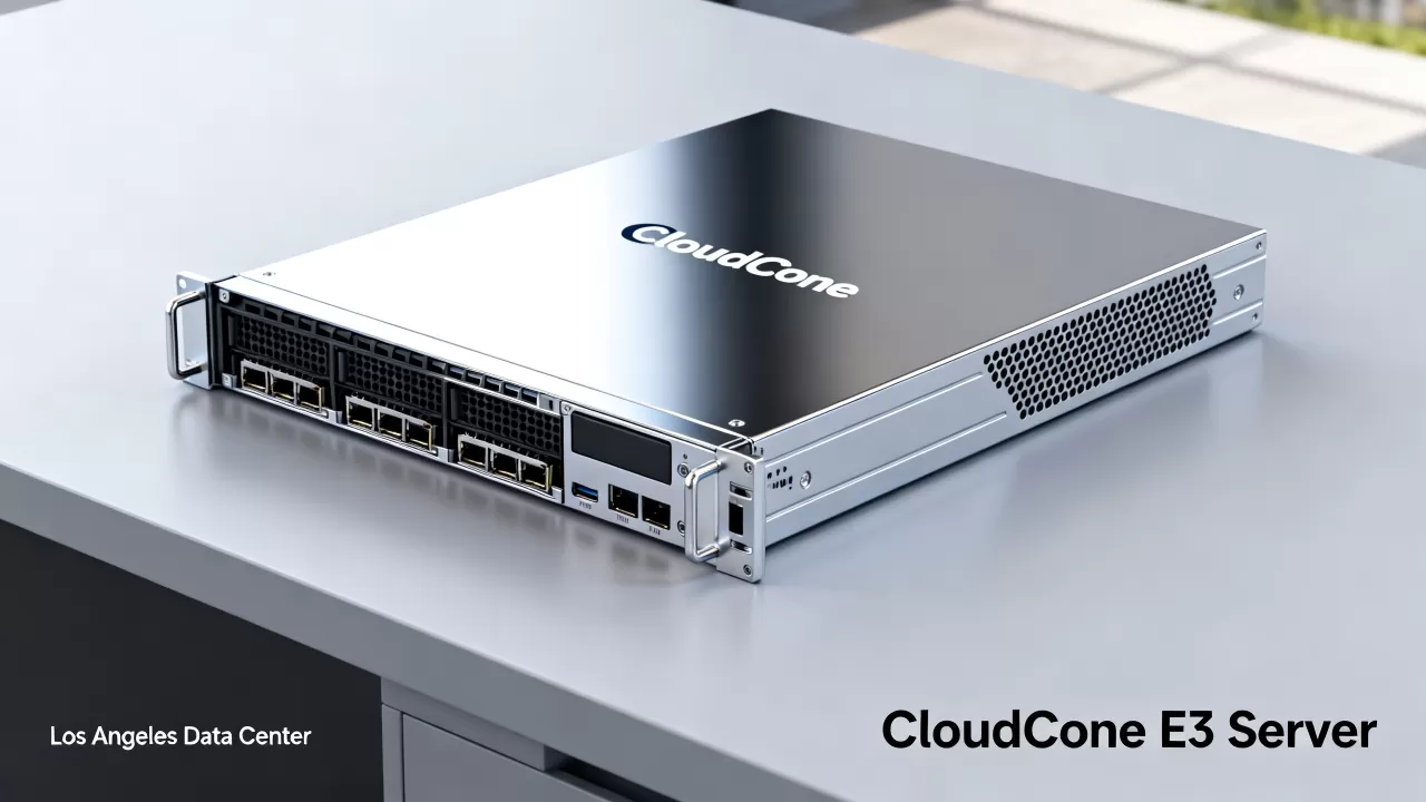 CloudCone洛杉矶E3服务器值得买吗，美国独立服务器推荐