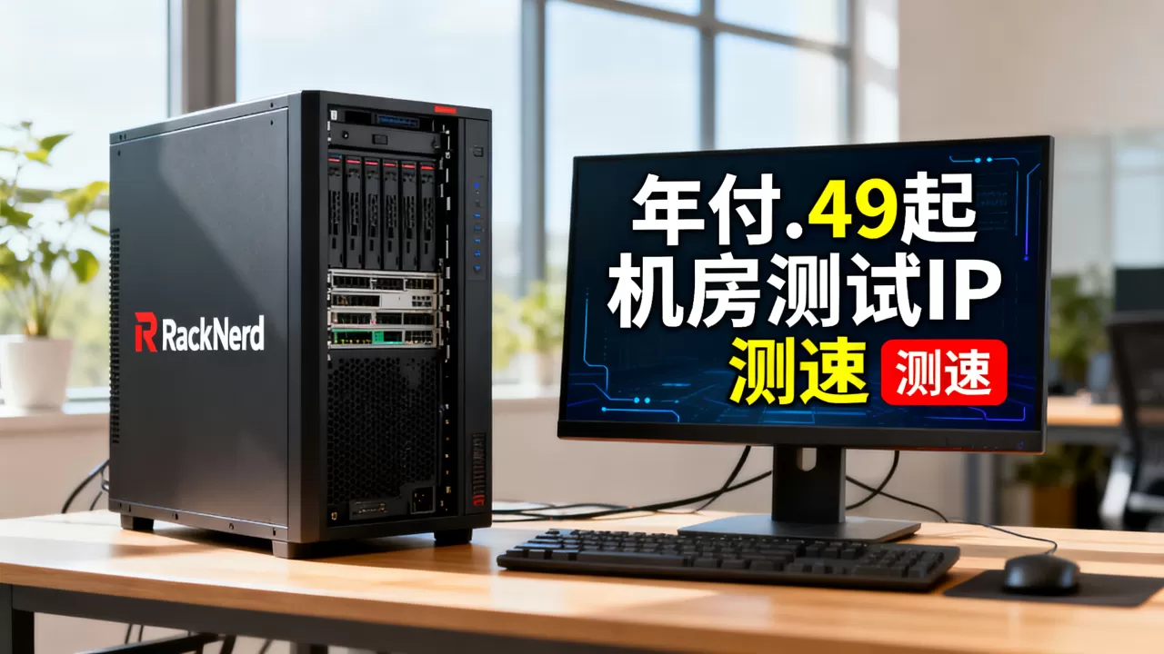RackNerd美国便宜VPS年付.49起值得入手吗？RackNerd机房测试IP及测速