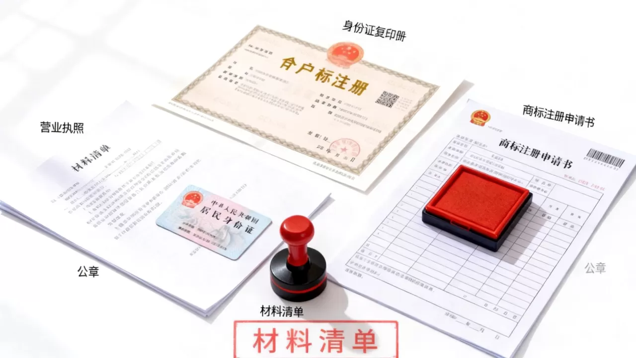 个体户注册品牌要啥材料？个体户商标注册流程及费用