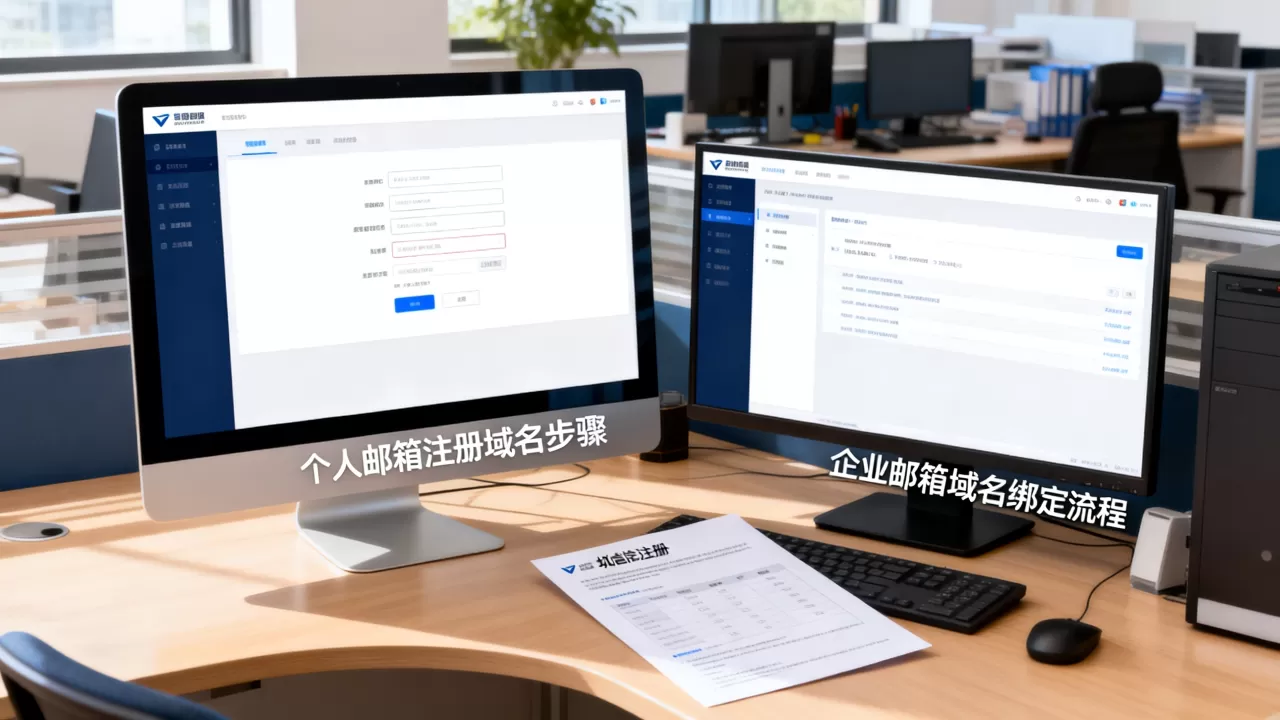 个人邮箱怎么注册域名？企业邮箱注册域名流程