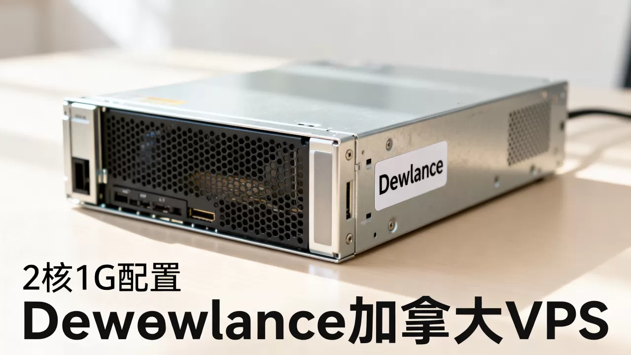 Dewlance加拿大VPS好用吗？2核1G配置怎么样