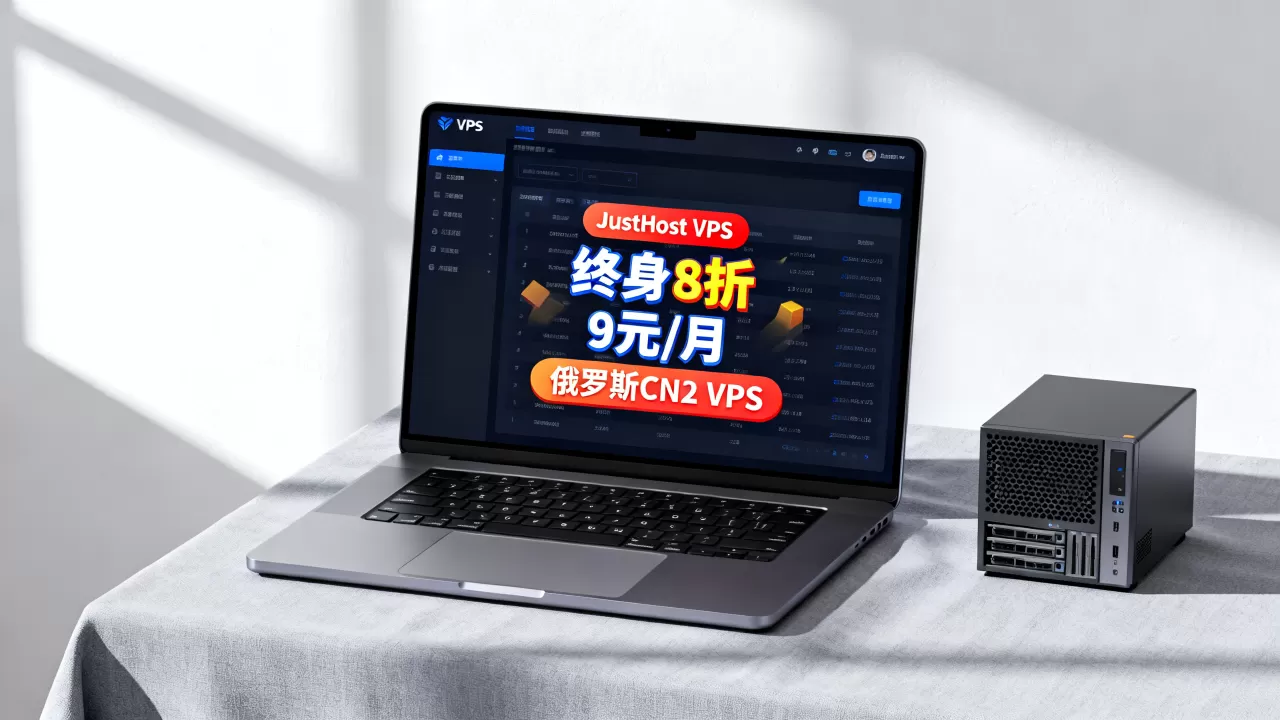 JustHost VPS终身8折低至9元/月靠谱吗？俄罗斯CN2 VPS推荐