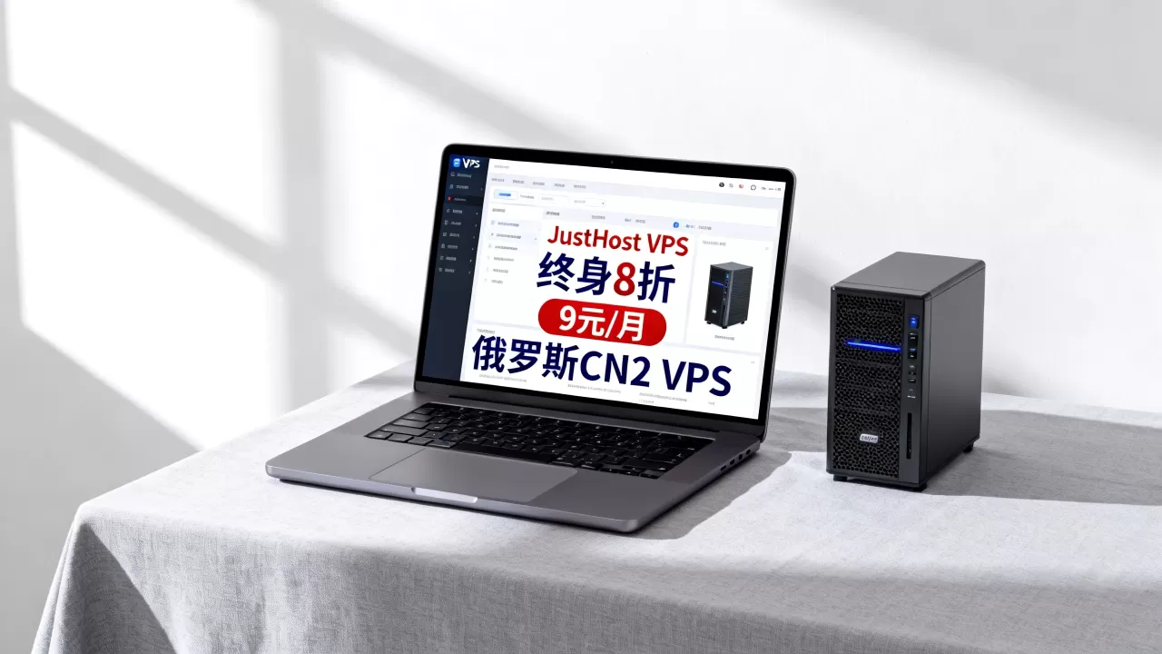 JustHost VPS终身8折低至9元/月靠谱吗？俄罗斯CN2 VPS推荐