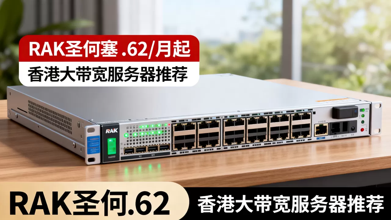 RAK圣何塞.62/月起是真的吗？香港大带宽服务器推荐