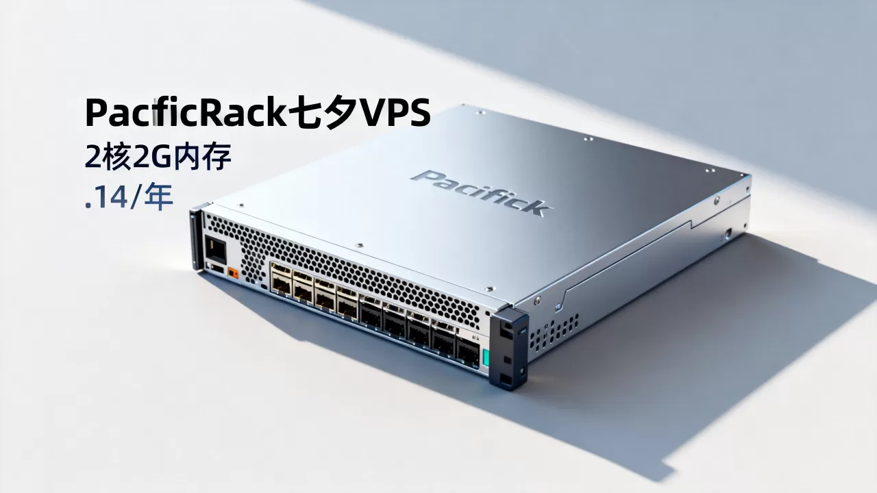 PacificRack七夕VPS值得买吗，2核2G内存.14/年