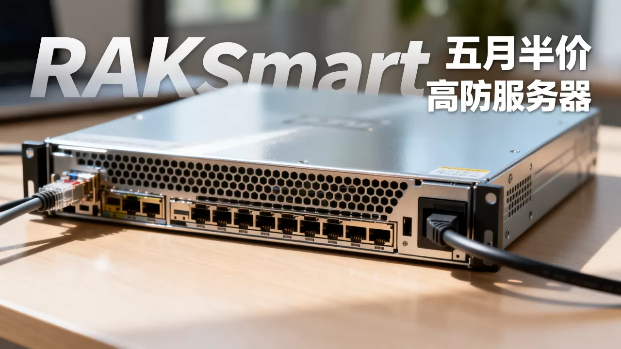 RAKsmart五月半价服务器好用吗？高防服务器租用多少钱