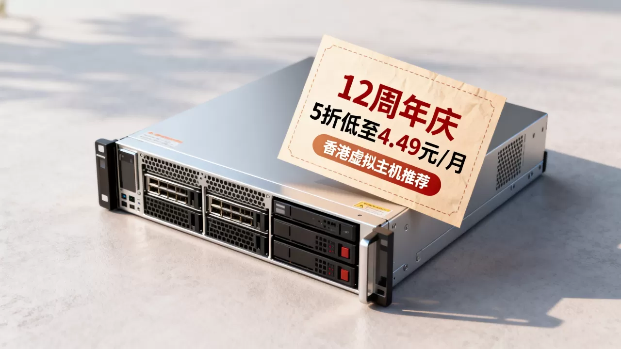 SugarHosts糖果主机12周年庆5折低至4.49元/月吗？香港虚拟主机推荐