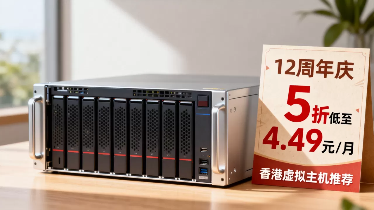 SugarHosts糖果主机12周年庆5折低至4.49元/月吗？香港虚拟主机推荐