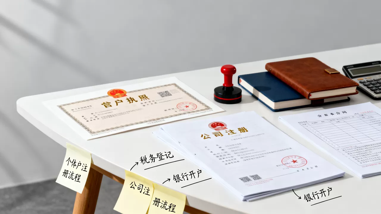 个体户和公司注册有什么区别？个体户和公司注册哪个更划算