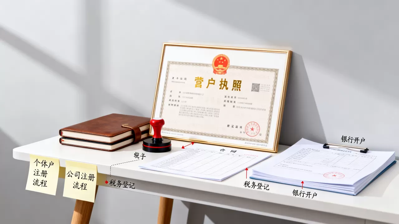 个体户和公司注册有什么区别？个体户和公司注册哪个更划算