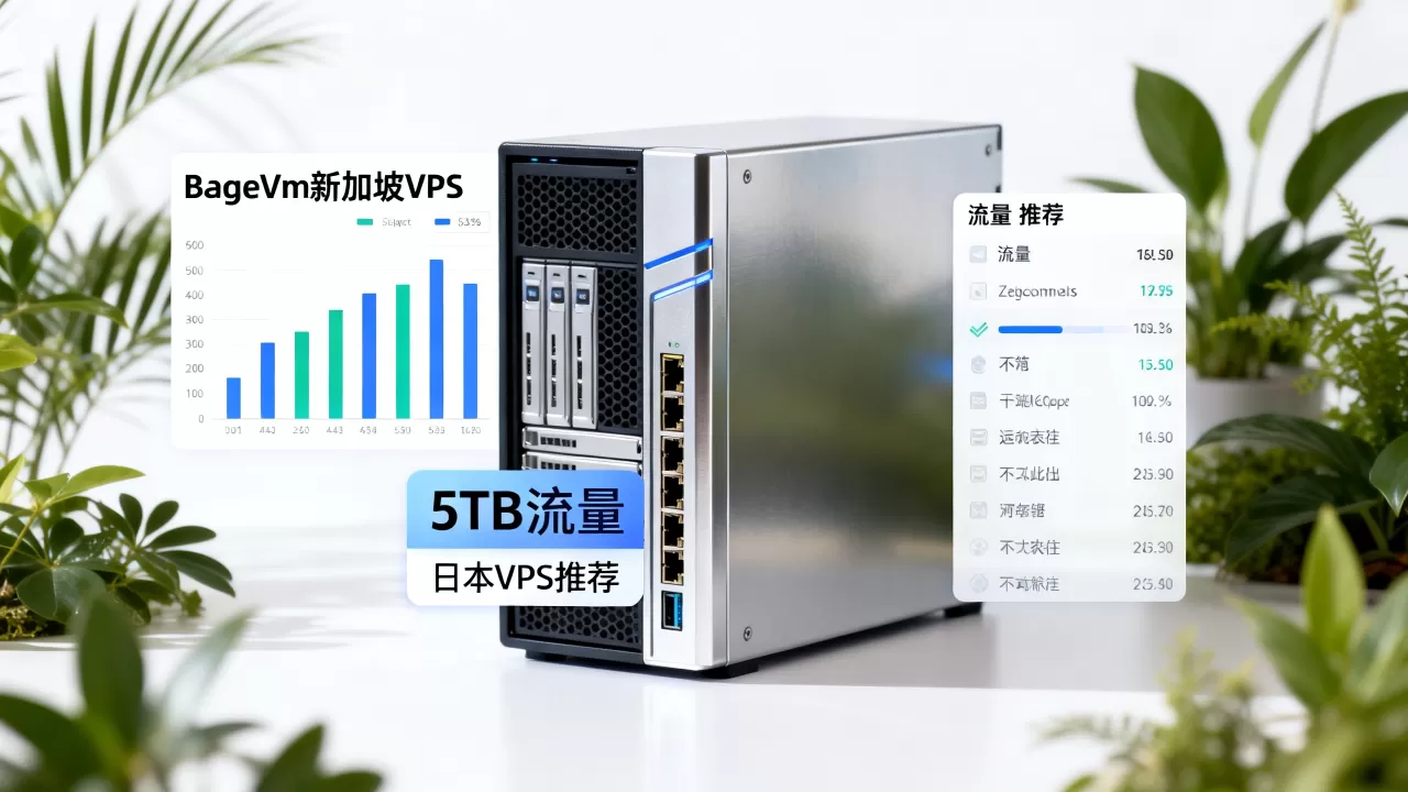 BageVm新加坡VPS5TB流量够用吗？日本VPS推荐
