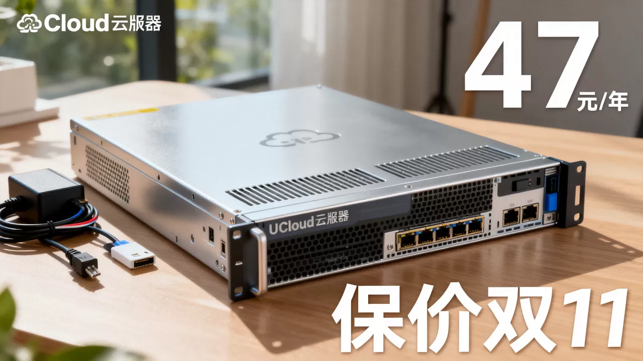 UCloud云服务器低至47元/年值得买吗，UCloud云服务器价格保价双11