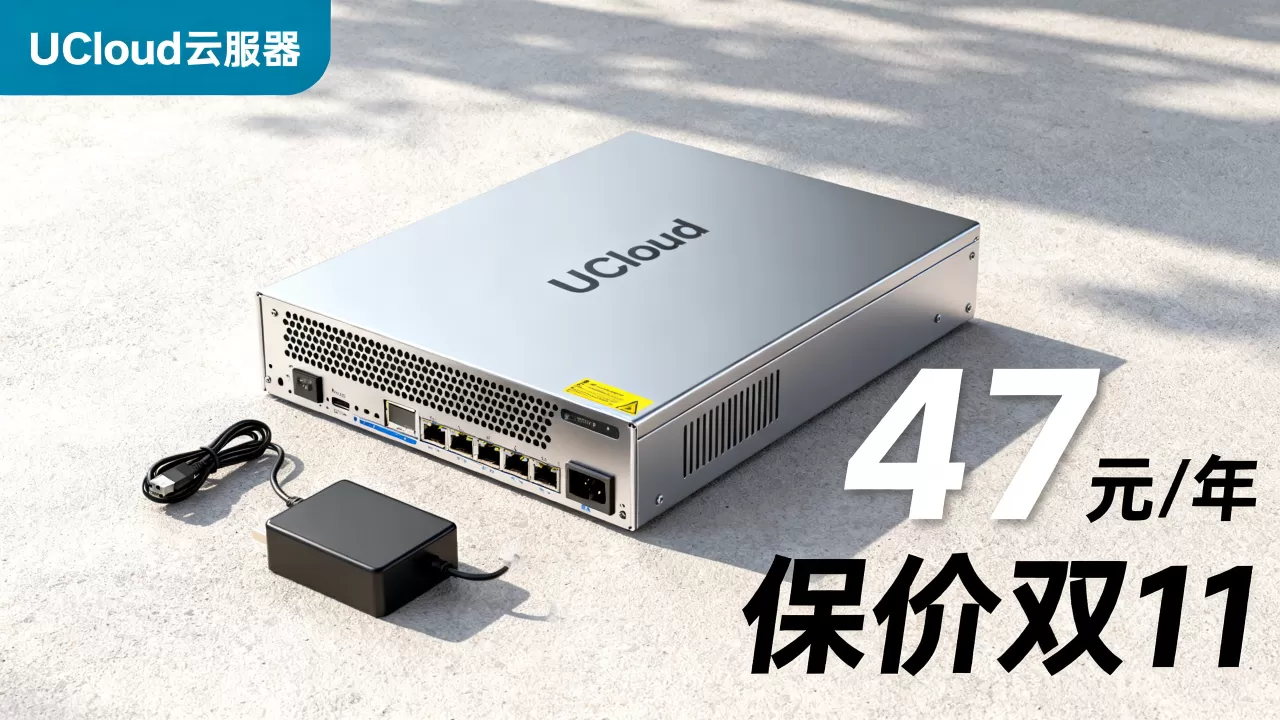 UCloud云服务器低至47元/年值得买吗，UCloud云服务器价格保价双11