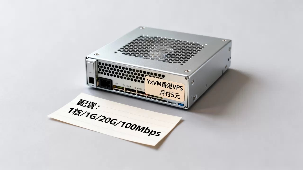 YxVM香港VPS月付5元能用吗？5元便宜VPS推荐