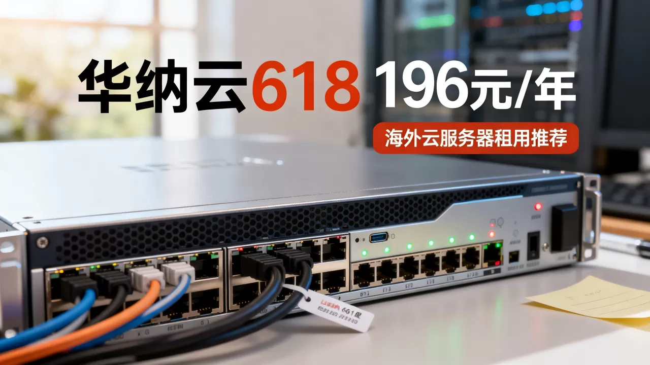 华纳云618大促196元/年值得买吗，海外云服务器租用推荐