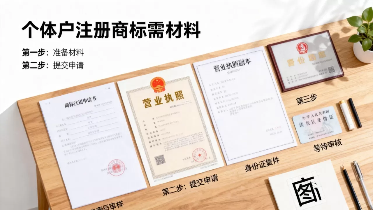 个体户如何注册商标？注册流程及所需材料详解