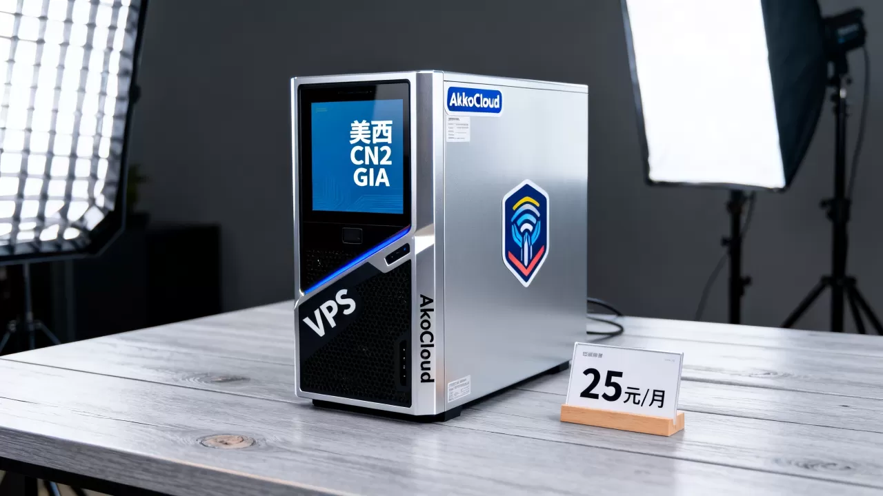 便宜美国VPS哪家强？AkkoCloud美西CN2 GIA低至25元