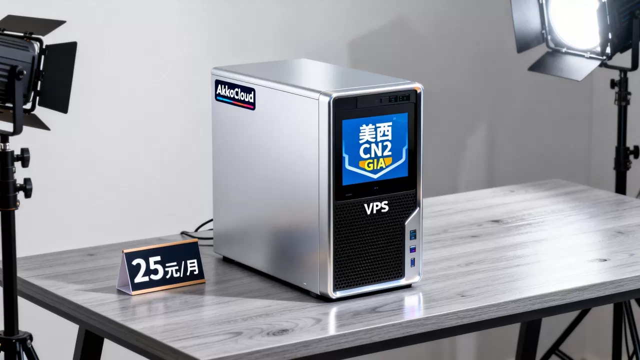 便宜美国VPS哪家强？AkkoCloud美西CN2 GIA低至25元
