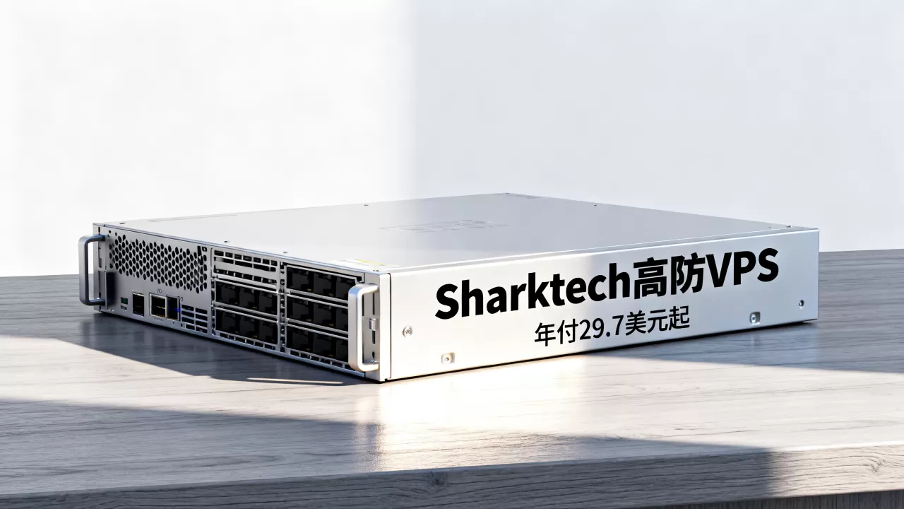 Sharktech高防VPS年付29.7美元起值得买吗,美国高防VPS推荐