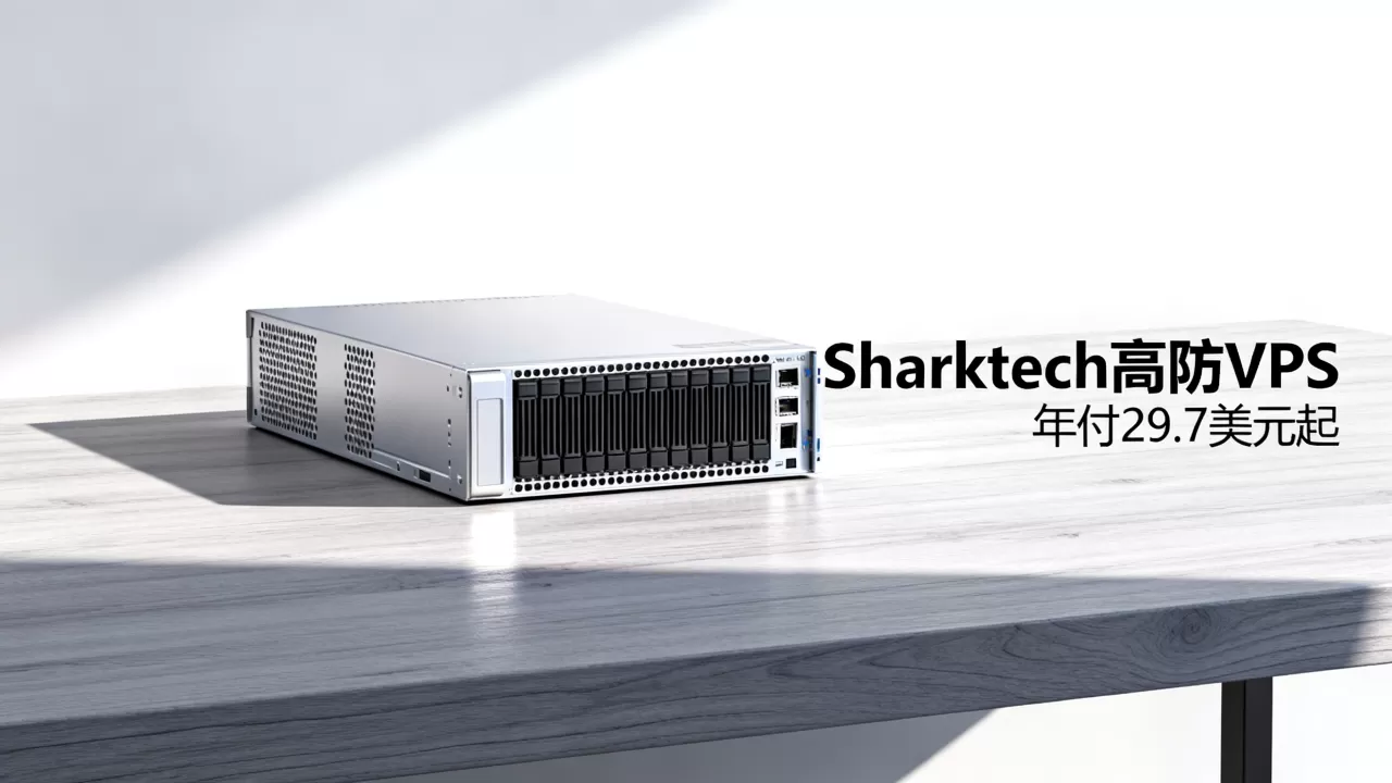 Sharktech高防VPS年付29.7美元起值得买吗,美国高防VPS推荐