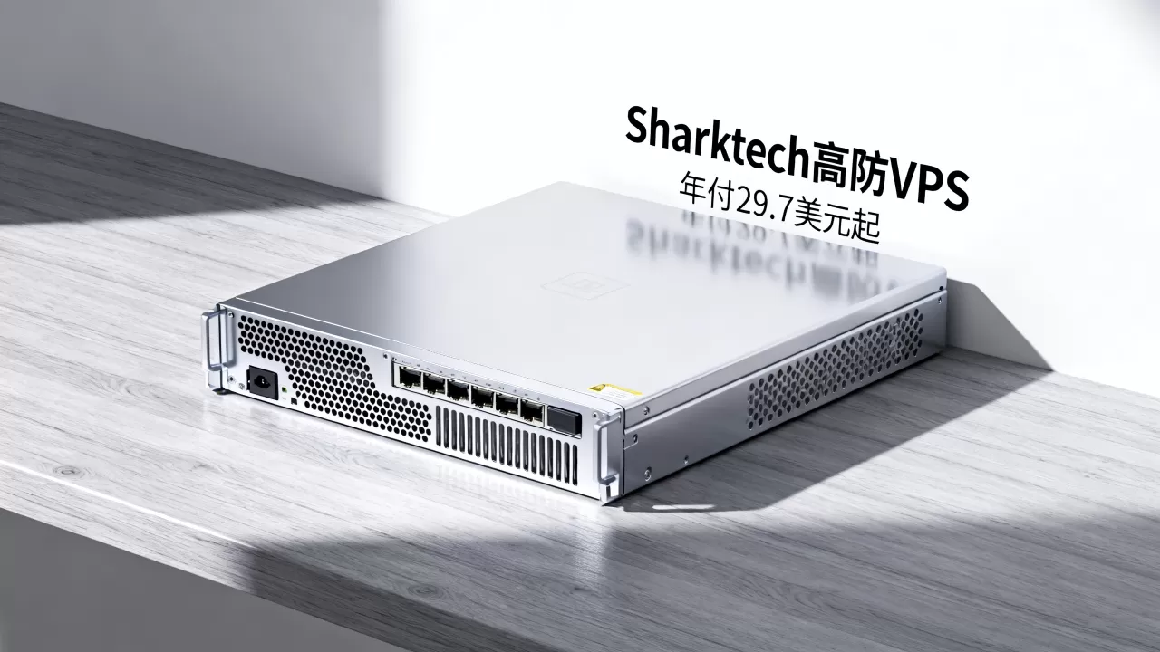 Sharktech高防VPS年付29.7美元起值得买吗,美国高防VPS推荐
