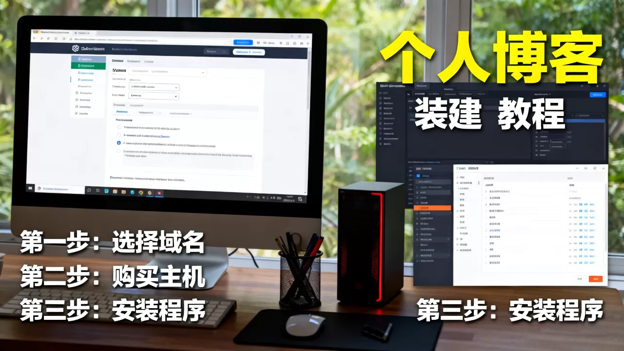 个人记录网站怎么做？个人博客网站搭建教程